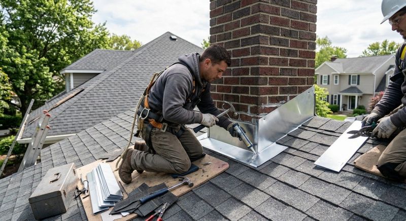 Roof Flashing Service in James City County, VA