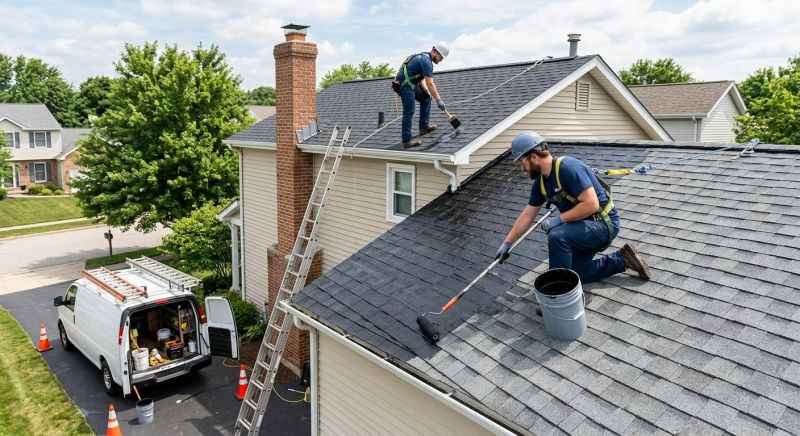 Roof Sealing in Cardinal, VA