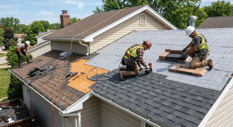 Roof Shingle Replacement in Yorktown, VA