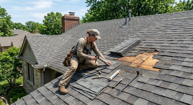 Roof Shingles Repair in Yorktown, VA