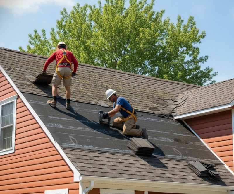 Roof Shingles Replacement in Hampton, VA