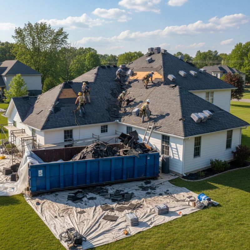 Roof Shingles Replacement in Yorktown, VA