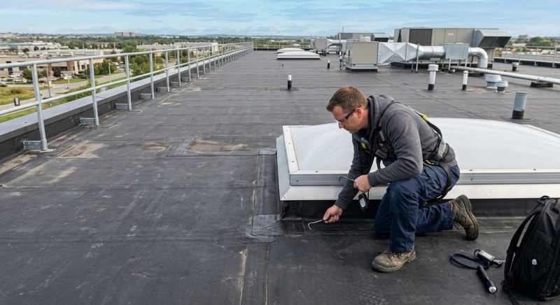 Rubber Roof Inspection in Yorktown, VA