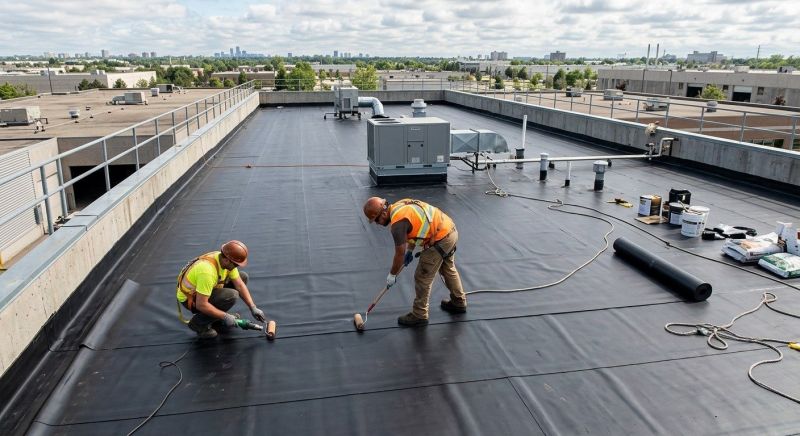 Rubber Roof Installation in Yorktown, VA