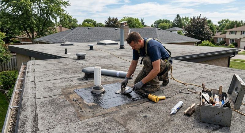 Rubber Roof Repair in Portsmouth, VA
