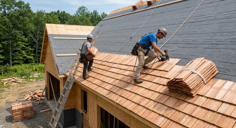 Shake Roof Replacement in Williamsburg, VA