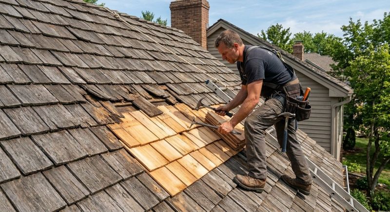 Shake Shingle Repair in Surry, VA
