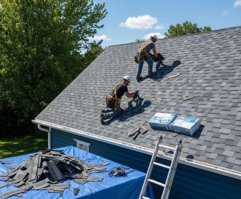 Shingle Roof Replacement in Newport News, VA