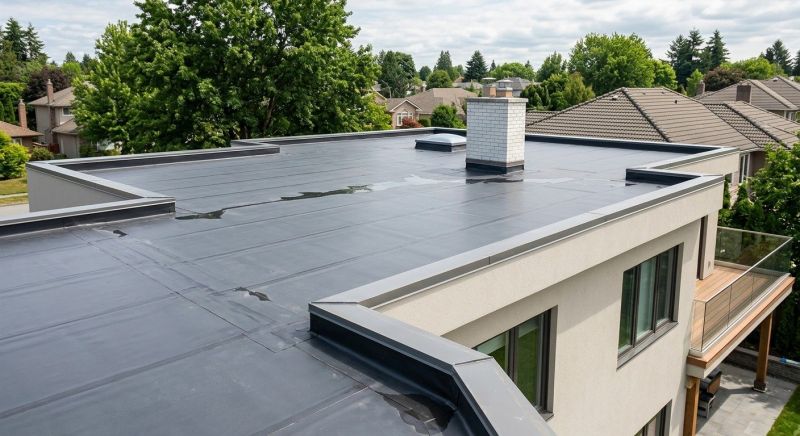 Single Ply Roof Installation in Williamsburg, VA