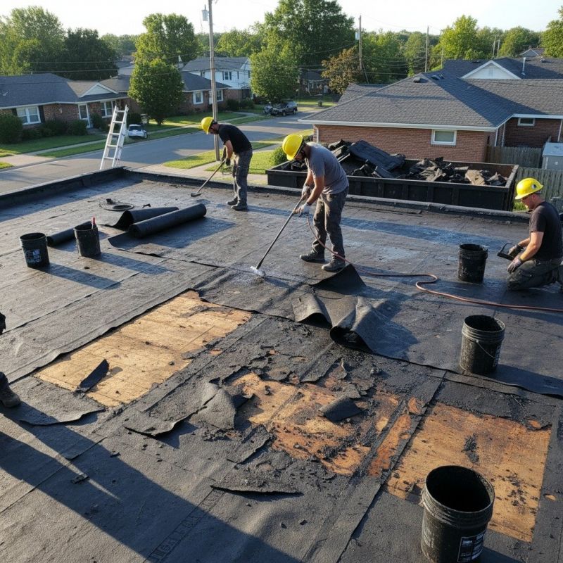 Single Ply Roof Repair in Williamsburg, VA