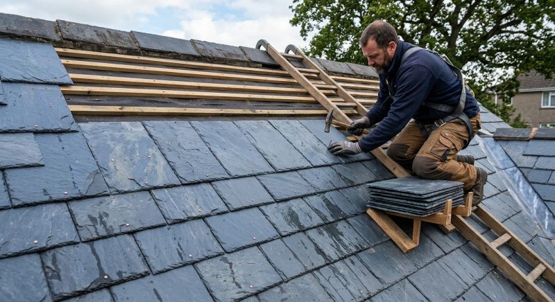 Slate Roof Construction in Portsmouth, VA