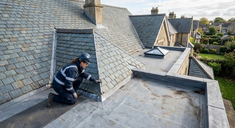 Slate Roof Inspection in Yorktown, VA