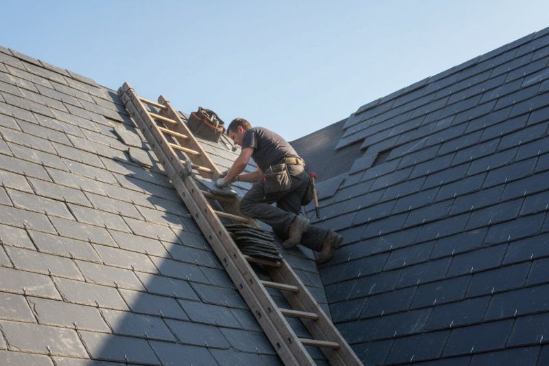 Slate Roof Leak Repair in Yorktown, VA