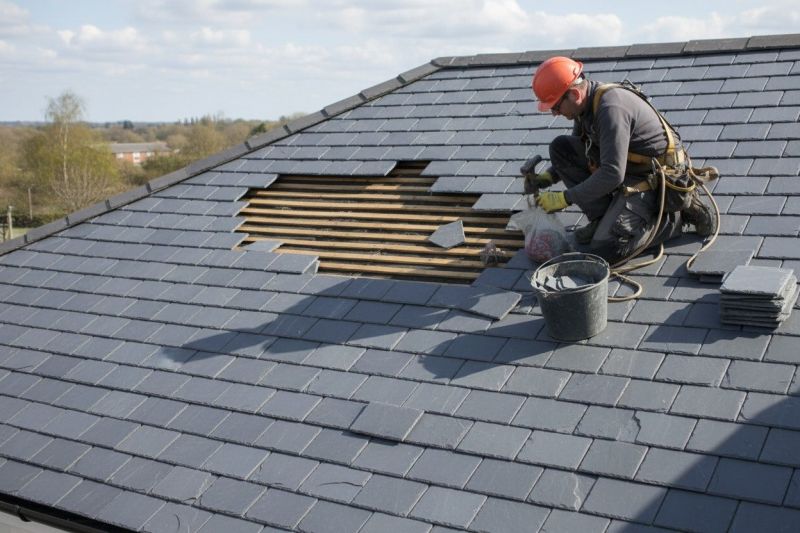 Slate Roof Repair in Carrollton, VA
