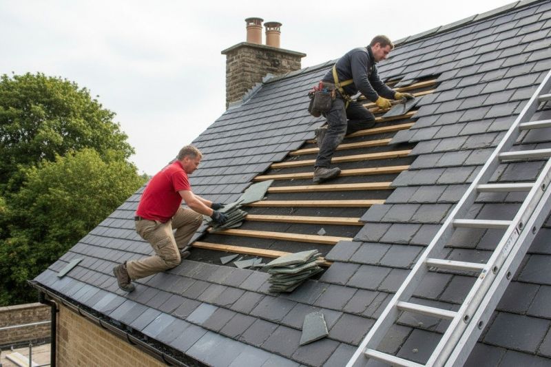 Slate Roof Repair in Mathews, VA