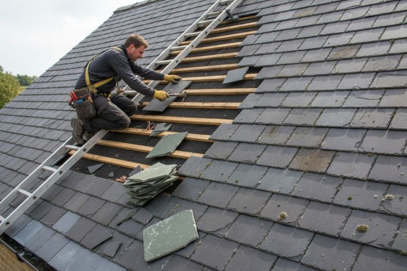 Slate Roof Repair in Poquoson, VA