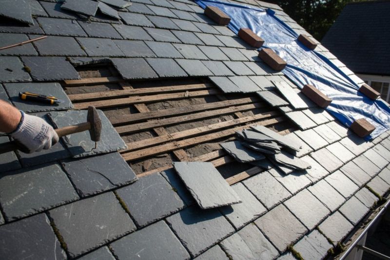 Slate Roof Repair in Williamsburg, VA