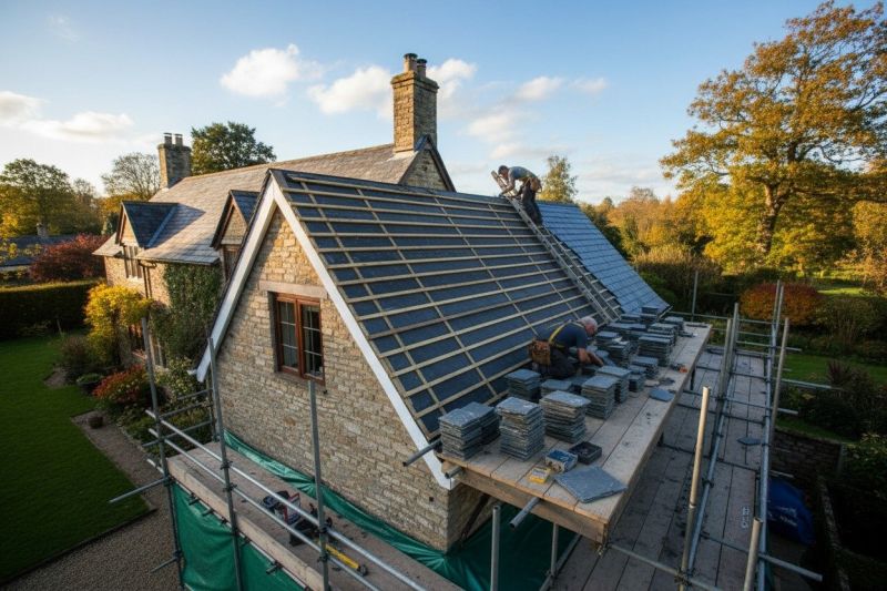 Slate Roof Replacement in Carrollton, VA
