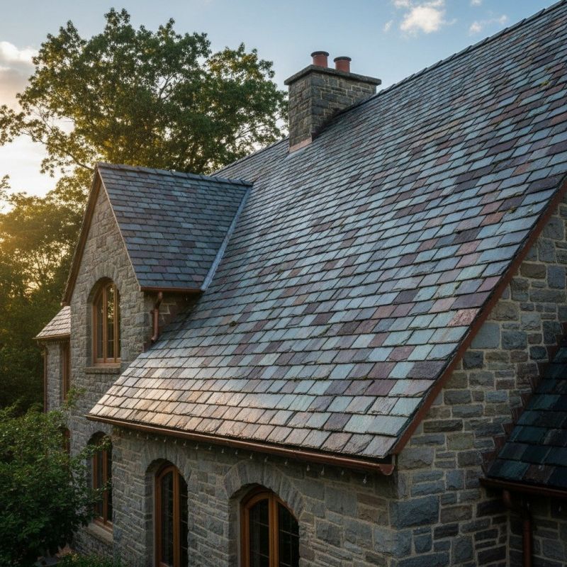 Slate Roof Replacement in Hampton, VA