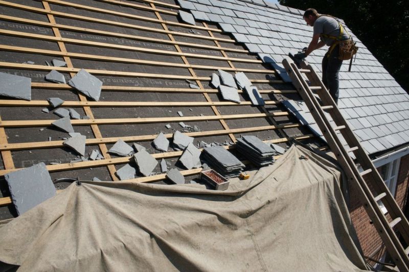 Slate Roof Replacement in Williamsburg, VA