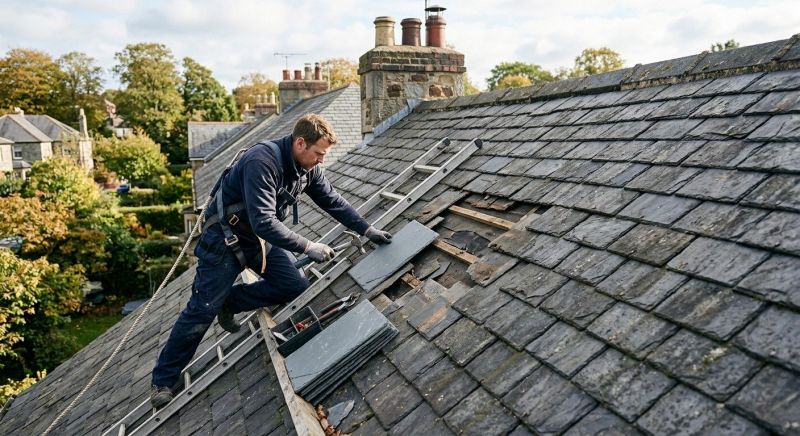 Slate Shingles Repair in Yorktown, VA