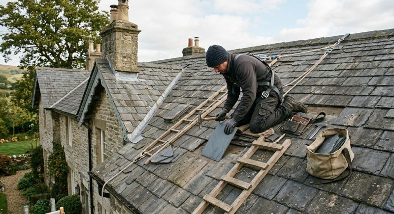 Slate Shingles Repair in Mathews, VA