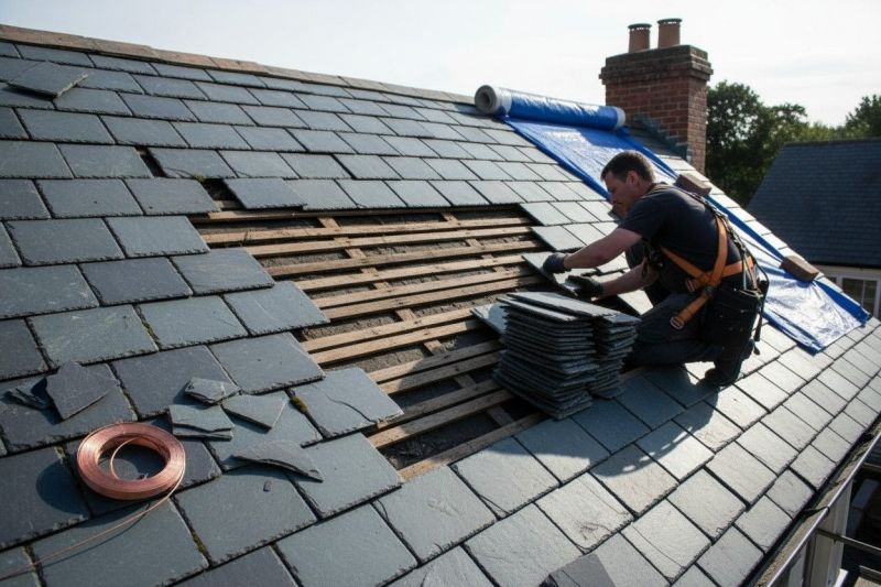 Slate Shingles Repair in Williamsburg, VA