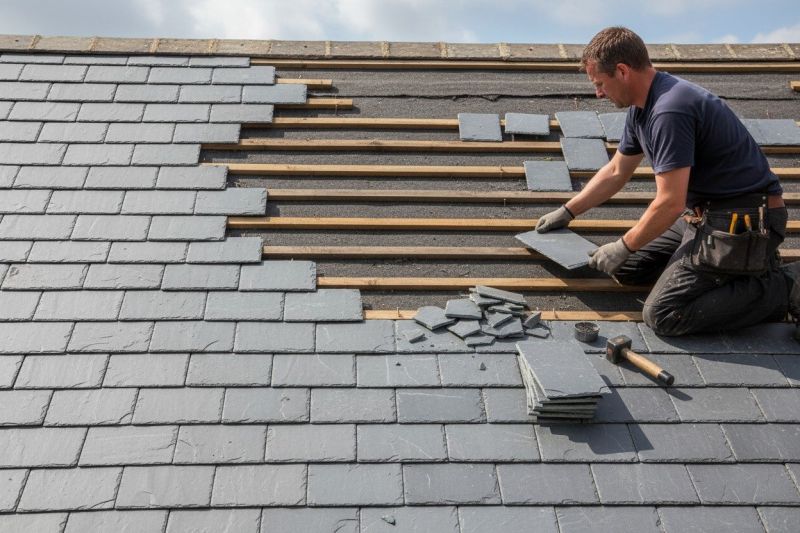 Slate Shingles Repair in York County, VA