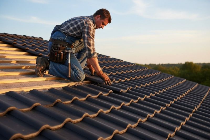 Spanish Tile Roof Replacement in Yorktown, VA