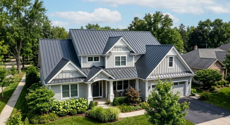 Steel Roof Replacement in Cardinal, VA