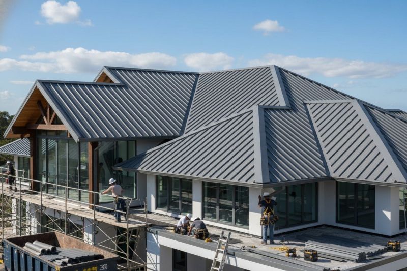 Steel Roof Replacement in Surry, VA