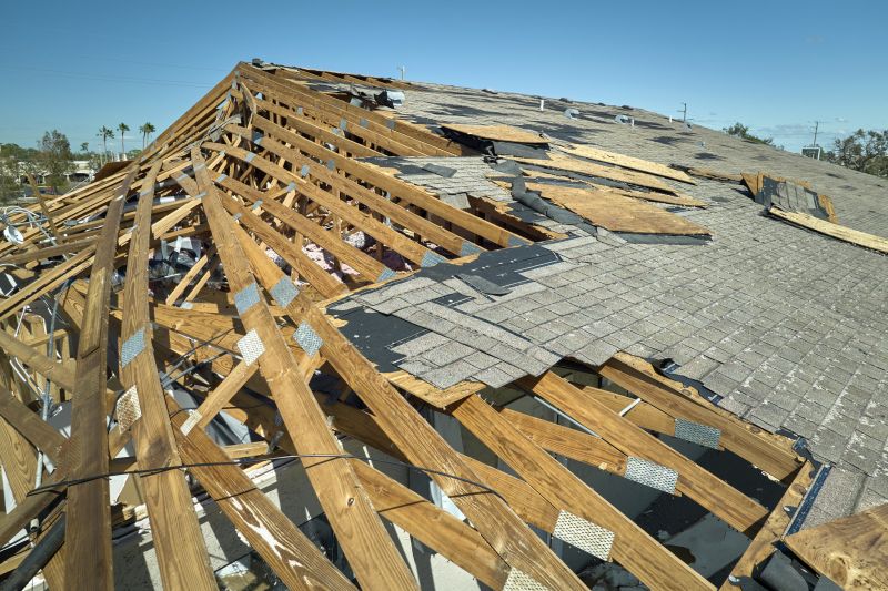 Storm Damage Roof Repair in Surry, VA