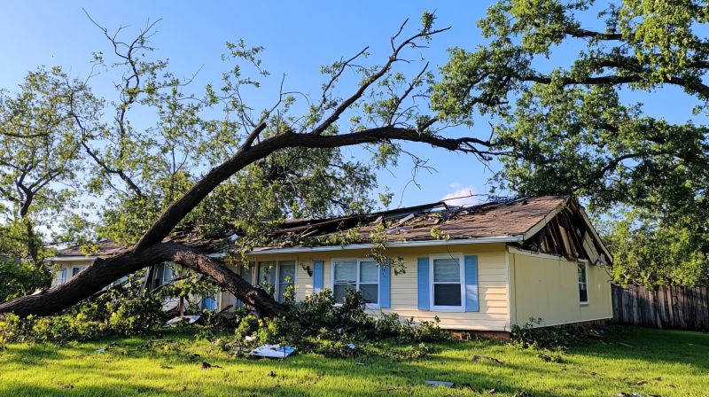 Storm Damage Roof Repair in York County, VA