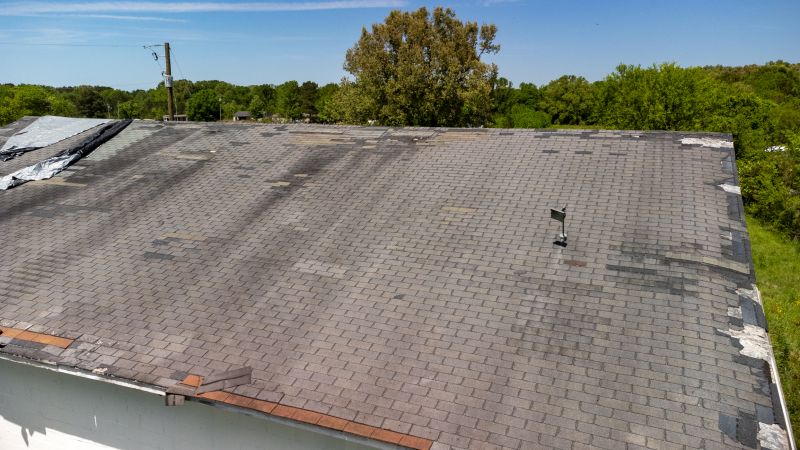 Storm Damage Roof Tarping in Yorktown, VA