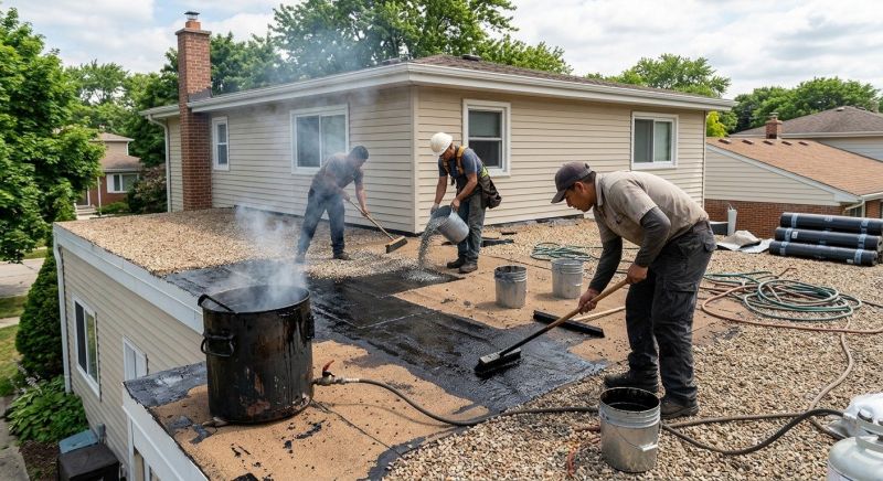 Tar And Gravel Roof Repair in Gloucester, VA