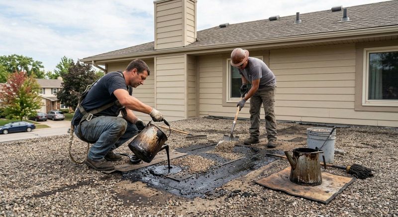 Tar And Gravel Roof Repair in Hampton, VA