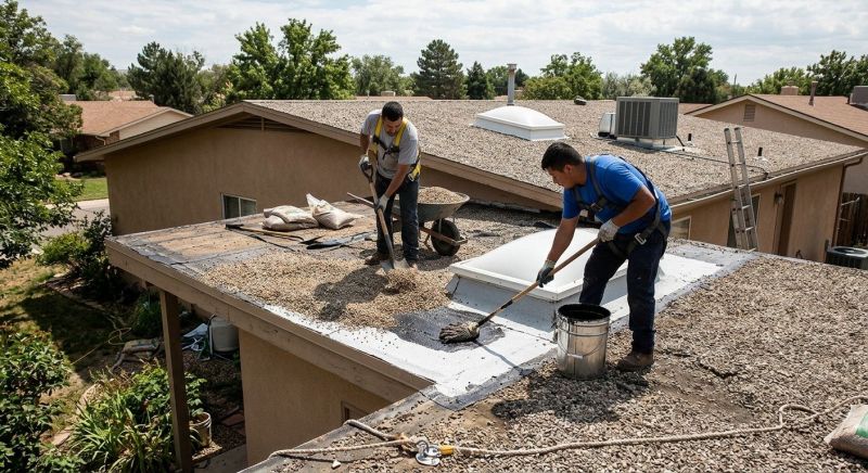 Tar And Gravel Roof Repair in Hampton, VA