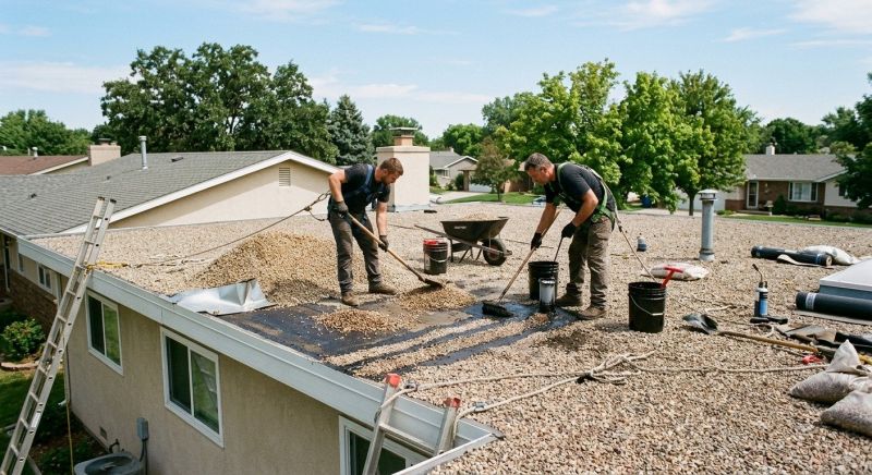 Tar And Gravel Roof Repair in Yorktown, VA