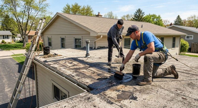 Tar And Gravel Roof Repair in Newport News, VA