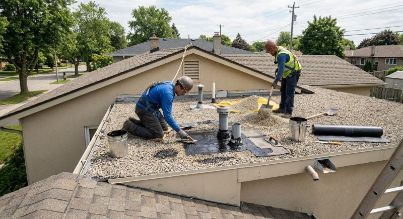 Tar And Gravel Roof Repair in York County, VA