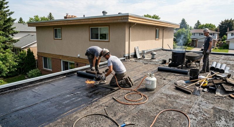 Tar Roof Repair in Hampton, VA