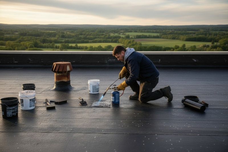 Tar Roof Repair in Williamsburg, VA