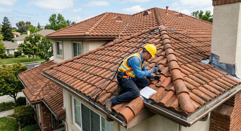 Tile Roof Inspection in Yorktown, VA