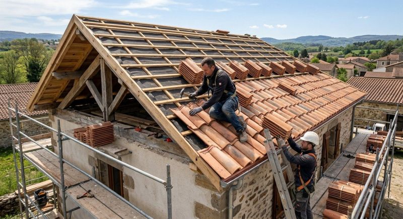 Tile Roof Installation in Hudgins, VA