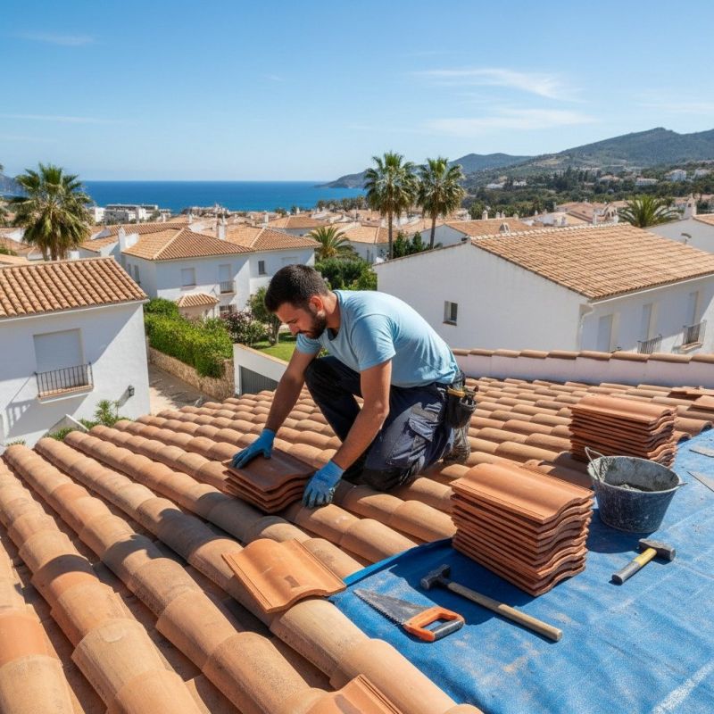 Tile Roof Repair in Cardinal, VA