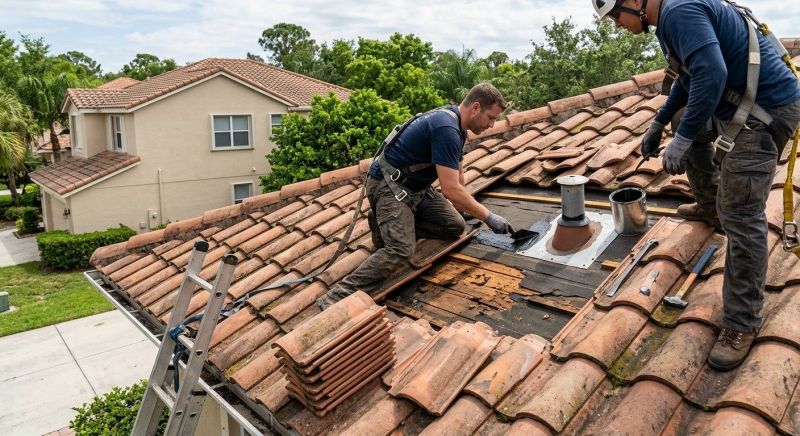 Tile Roof Repair in James City County, VA