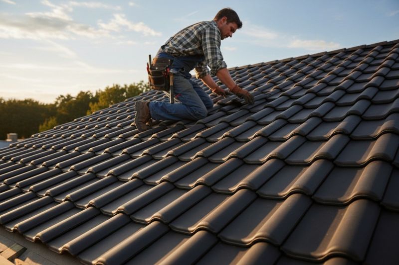 Tile Roof Replacement in Hudgins, VA