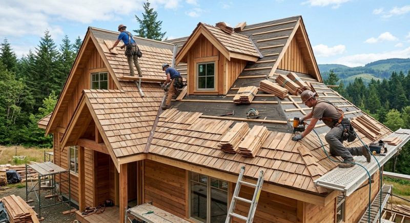 Wood Roofing Installation in Carrollton, VA