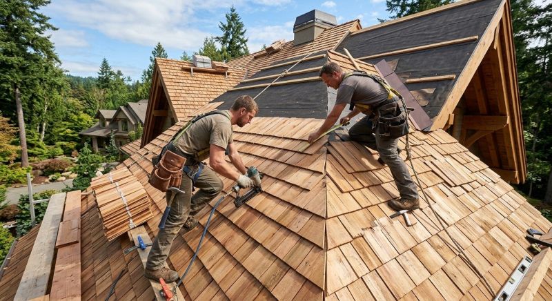 Wood Roofing Installation in York County, VA