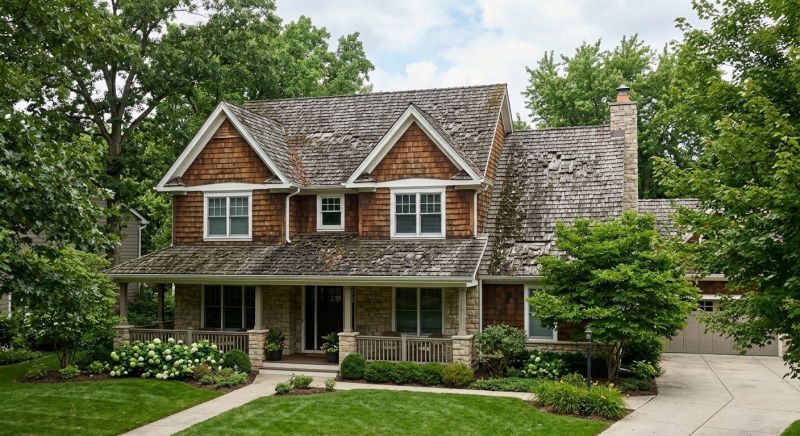 Wood Shake Roof Replacement in Cardinal, VA